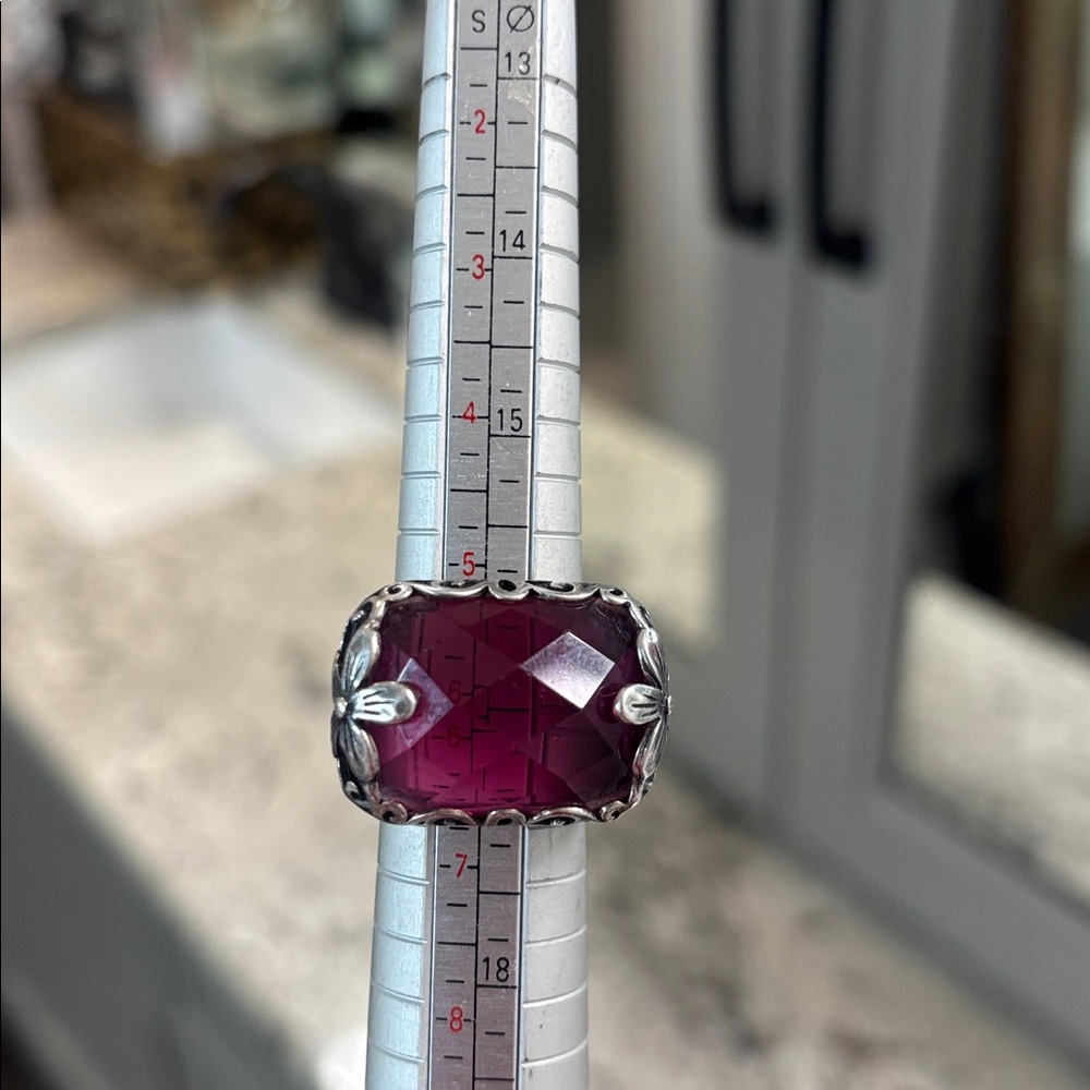 Silpada berry-licius raspberry Ring - Picture 14 of 17